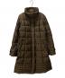 BURBERRY LONDON（バーバリーロンドン）の古着「裏地ノヴァチェック柄ダウンコート」｜ブラウン