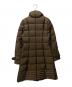 BURBERRY LONDON (バーバリーロンドン) 裏地ノヴァチェック柄ダウンコート ブラウン サイズ:M：17000円