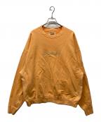 C.Eシーイー）の古着「OVERDYE CAV EMPT CREW NECK」｜オレンジ