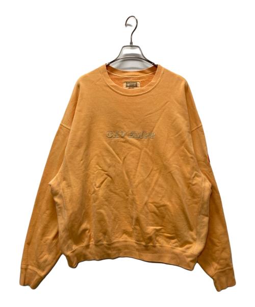 C.E（シーイー）C.E (シーイー) OVERDYE CAV EMPT CREW NECK オレンジ サイズ:XLの古着・服飾アイテム
