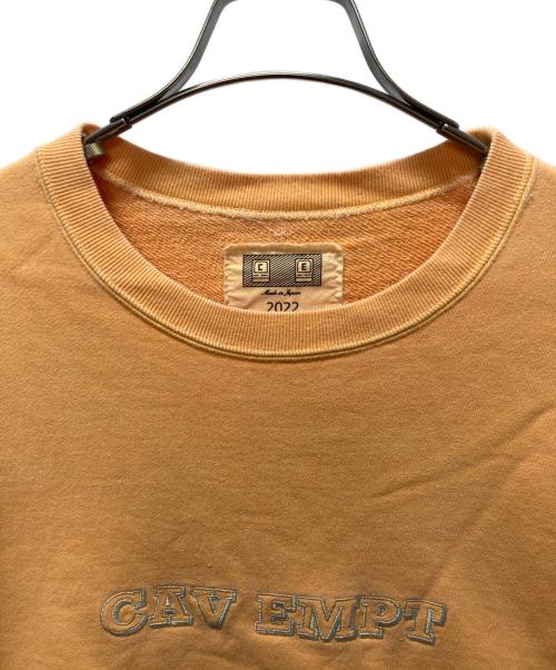 C.E（シーイー）C.E (シーイー) OVERDYE CAV EMPT CREW NECK オレンジ サイズ:XLの古着・服飾アイテム