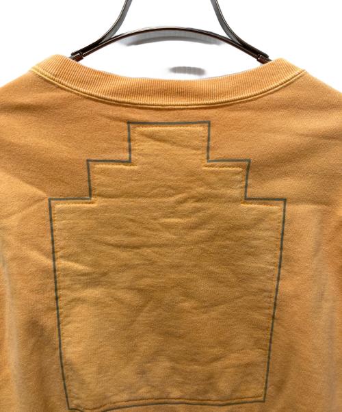 C.E（シーイー）C.E (シーイー) OVERDYE CAV EMPT CREW NECK オレンジ サイズ:XLの古着・服飾アイテム