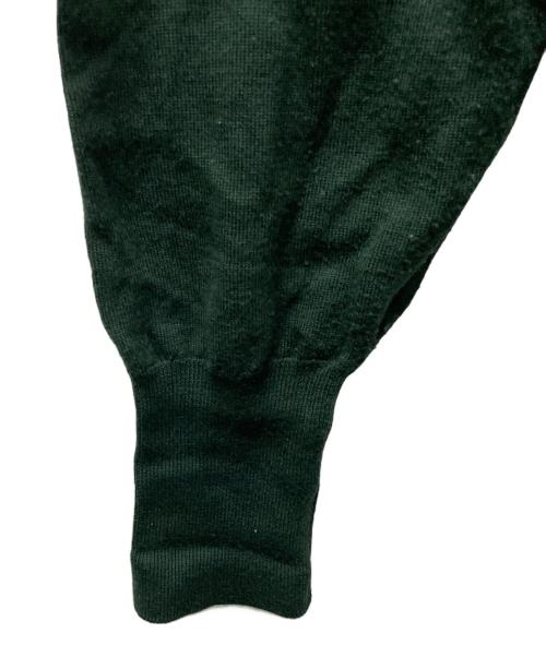 A.PRESSE（アプレッセ）A.PRESSE (アプレッセ) L/S Knit Polo Shirt グリーン サイズ:SIZE2の古着・服飾アイテム