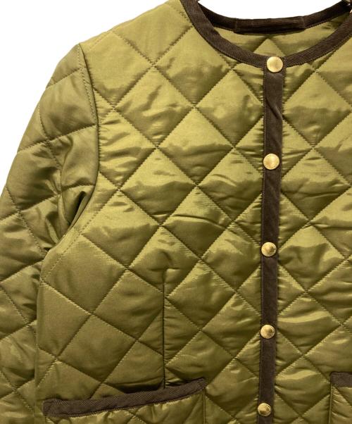 Traditional Weatherwear（トラディショナルウェザーウェア）Traditional Weatherwear (トラディショナルウェザーウェア) ARKLEY キルティングジャケット カーキ サイズ:34の古着・服飾アイテム