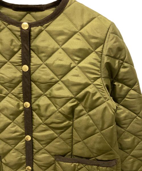 Traditional Weatherwear（トラディショナルウェザーウェア）Traditional Weatherwear (トラディショナルウェザーウェア) ARKLEY キルティングジャケット カーキ サイズ:34の古着・服飾アイテム