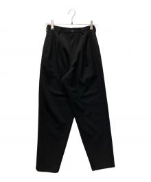 Y's（ワイズ）の古着「2タックパンツ」｜ブラック