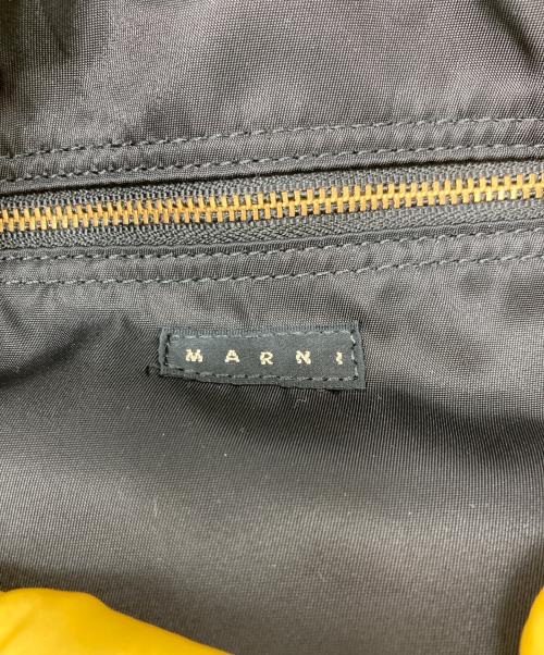 MARNI（マルニ）MARNI (マルニ) PORTER (ポーター) 2WAYトートバッグ ネイビー×ブラウン×ベージュの古着・服飾アイテム