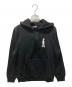 stussy（ステューシー）の古着「シャドーマンプリントパーカー」｜ブラック