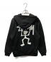 stussy (ステューシー) シャドーマンプリントパーカー ブラック サイズ:S：10000円