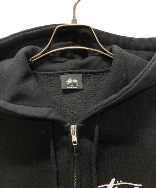 stussy（ステューシー）stussy (ステューシー) OSAKA ジップパーカー ブラック サイズ:Sの古着・服飾アイテム