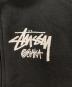 中古・古着 stussy (ステューシー) OSAKA ジップパーカー ブラック サイズ:S：10000円