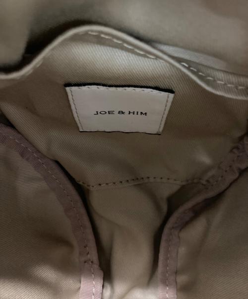 joe&him（ジョーアンドヒム）JOE&HIM (ジョーアンドヒム) 2WAYバッグ ベージュ 未使用品の古着・服飾アイテム