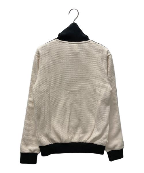 adidas Originals（アディダスオリジナル）adidas originals (アディダスオリジナル) アディカラー ワッフル クラシック トラックトップ アイボリー×ブラック サイズ:2XSの古着・服飾アイテム