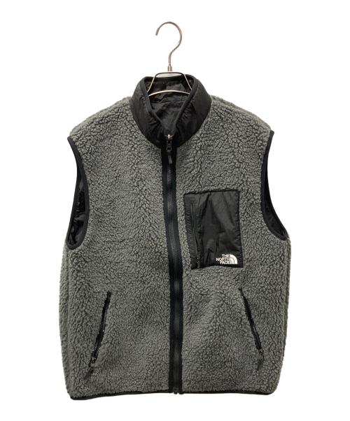 THE NORTH FACE（ザ ノース フェイス）THE NORTH FACE (ザ ノース フェイス) REVERSIBLE EXTREME PILE VEST グレー サイズ:Mの古着・服飾アイテム