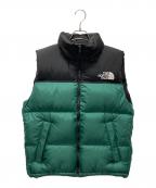 THE NORTH FACEザ ノース フェイス）の古着「ヌプシベスト」｜グリーン
