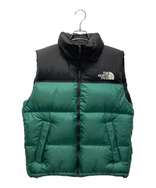 THE NORTH FACE（ザ ノース フェイス）THE NORTH FACE (ザ ノース フェイス) ヌプシベスト グリーン サイズ:Lの古着・服飾アイテム
