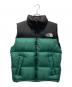 THE NORTH FACE（ザ ノース フェイス）の古着「ヌプシベスト」｜グリーン