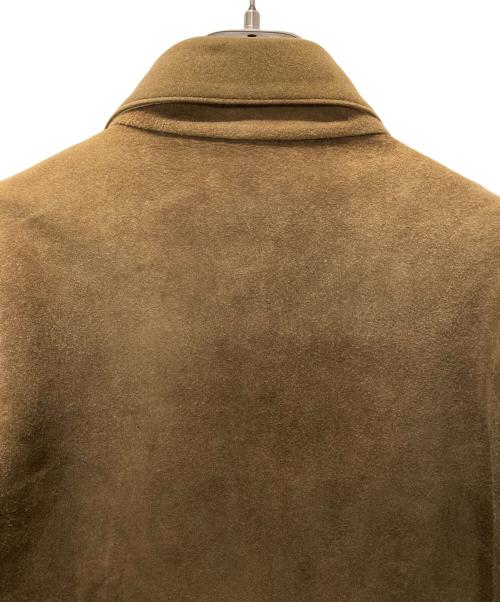 A.P.C.（アーペーセー）A.P.C. (アーペーセー) スエードシャツジャケット ブラウン サイズ:Mの古着・服飾アイテム