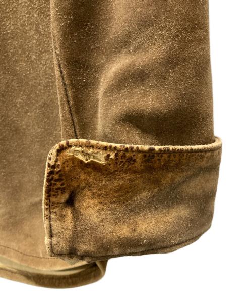 A.P.C.（アーペーセー）A.P.C. (アーペーセー) スエードシャツジャケット ブラウン サイズ:Mの古着・服飾アイテム