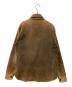 A.P.C. (アーペーセー) スエードシャツジャケット ブラウン サイズ:M：14000円