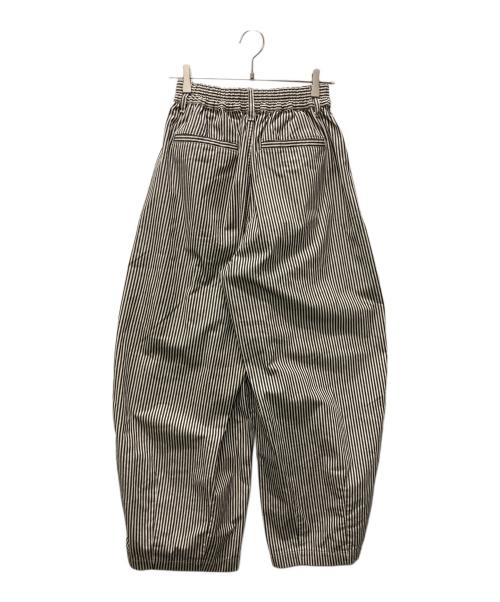 HARVEST（ハーヴェスト）HARVEST (ハーヴェスト) STRIPES CIRCUS PANTS ベージュ サイズ:2の古着・服飾アイテム