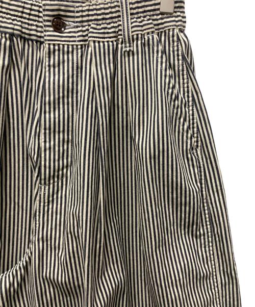 HARVEST（ハーヴェスト）HARVEST (ハーヴェスト) STRIPES CIRCUS PANTS ベージュ サイズ:2の古着・服飾アイテム