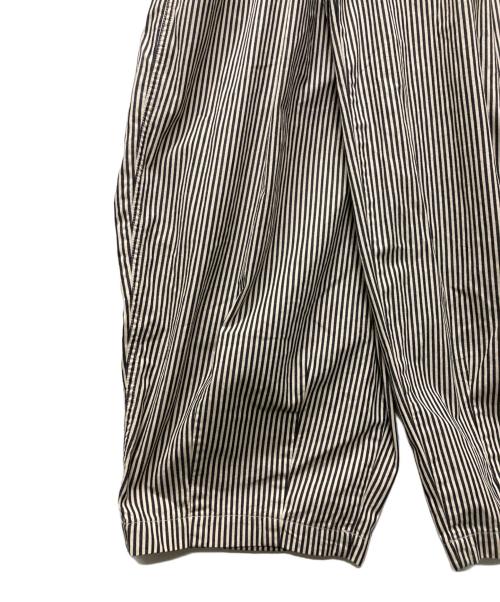 HARVEST（ハーヴェスト）HARVEST (ハーヴェスト) STRIPES CIRCUS PANTS ベージュ サイズ:2の古着・服飾アイテム