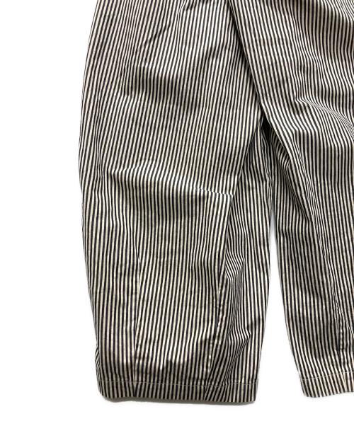 HARVEST（ハーヴェスト）HARVEST (ハーヴェスト) STRIPES CIRCUS PANTS ベージュ サイズ:2の古着・服飾アイテム