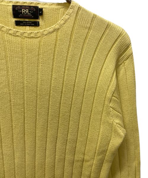 RRL（ダブルアールエル）RRL (ダブルアールエル) 90'sコットンニット イエロー サイズ:Lの古着・服飾アイテム