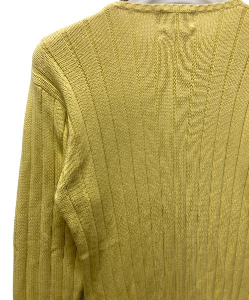 RRL（ダブルアールエル）RRL (ダブルアールエル) 90'sコットンニット イエロー サイズ:Lの古着・服飾アイテム