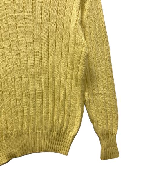 RRL（ダブルアールエル）RRL (ダブルアールエル) 90'sコットンニット イエロー サイズ:Lの古着・服飾アイテム