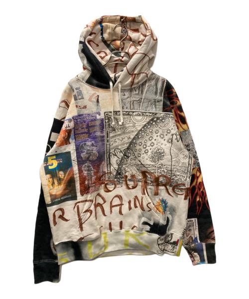 SUPREME（シュプリーム）Supreme (シュプリーム) LSD Spells Hooded Sweatshirt アイボリー サイズ:Mの古着・服飾アイテム
