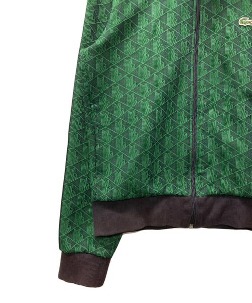 LACOSTE（ラコステ）LACOSTE (ラコステ) モノグラムジャカードトラックジャケット グリーン サイズ:FR3の古着・服飾アイテム