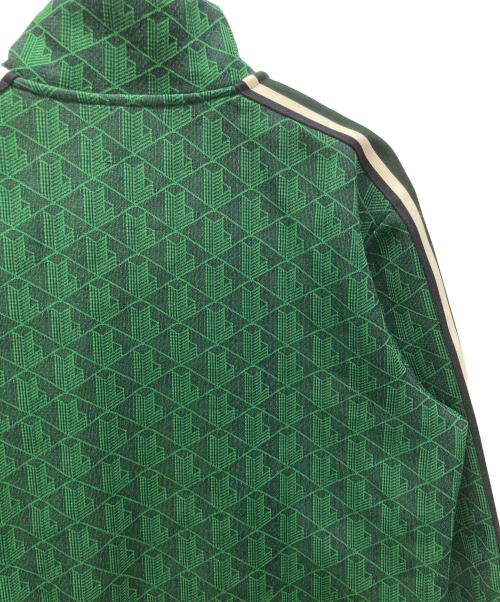 LACOSTE（ラコステ）LACOSTE (ラコステ) モノグラムジャカードトラックジャケット グリーン サイズ:FR3の古着・服飾アイテム