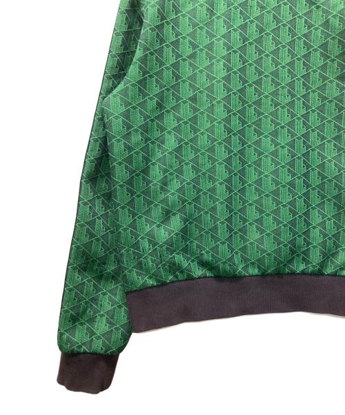 LACOSTE（ラコステ）LACOSTE (ラコステ) モノグラムジャカードトラックジャケット グリーン サイズ:FR3の古着・服飾アイテム