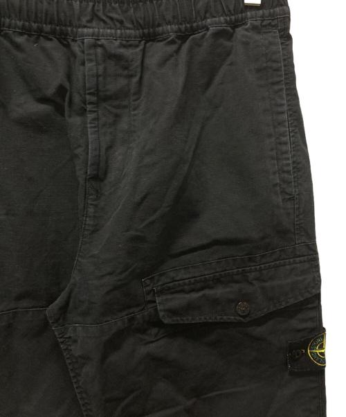 STONE ISLAND（ストーンアイランド）STONE ISLAND (ストーンアイランド) Ripstop cargo pants ブラック サイズ:30の古着・服飾アイテム