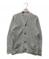 saby（サバイ）の古着「ORIENTAL NECK L/S MESH KNIT」｜スカイブルー