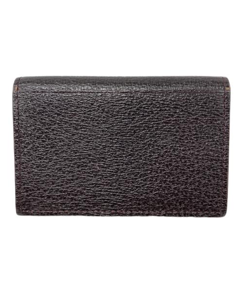 Vivienne Westwood（ヴィヴィアンウエストウッド）Vivienne Westwood (ヴィヴィアンウエストウッド) オーブ カードケース ブラウンの古着・服飾アイテム