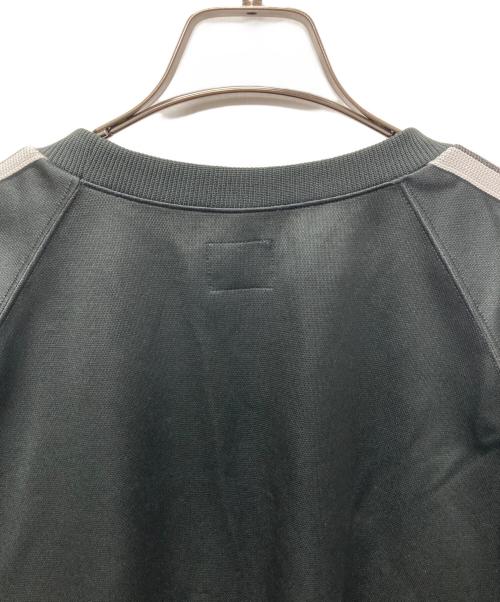 Needles（ニードルズ）Needles (ニードルズ) ポリスムース トラック クルー ネックシャツ ブラック サイズ:Lの古着・服飾アイテム