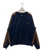 Needlesニードルズ）の古着「Track Crew Neck Shirt」｜ネイビー