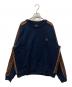Needles（ニードルズ）の古着「Track Crew Neck Shirt」｜ネイビー