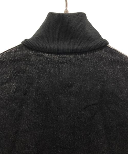adidas（アディダス）adidas (アディダス) デニム ファイヤーバード トラックトップ ブラック サイズ:XLの古着・服飾アイテム