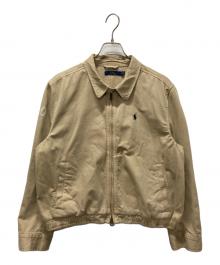 POLO RALPH LAUREN（ポロ・ラルフローレン）の古着「スイングトップ」｜ベージュ