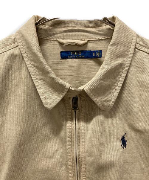 POLO RALPH LAUREN（ポロ・ラルフローレン）POLO RALPH LAUREN (ポロ・ラルフローレン) スイングトップ ベージュ サイズ:XLの古着・服飾アイテム