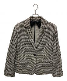 WEEKEND Max Mara（ウィークエンド マックスマーラ）の古着「テーラードジャケット」｜ブラック×ホワイト