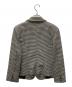 Weekend Max Mara (ウィークエンド マックスマーラ) テーラードジャケット ブラック×ホワイト サイズ:XL：7000円