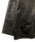 中古・古着 DALEE'S&Co (ダリーズ＆コー) TICK.HIDE[10s Sack Jacket]/レザージャケット ブラック サイズ:XL：60000円