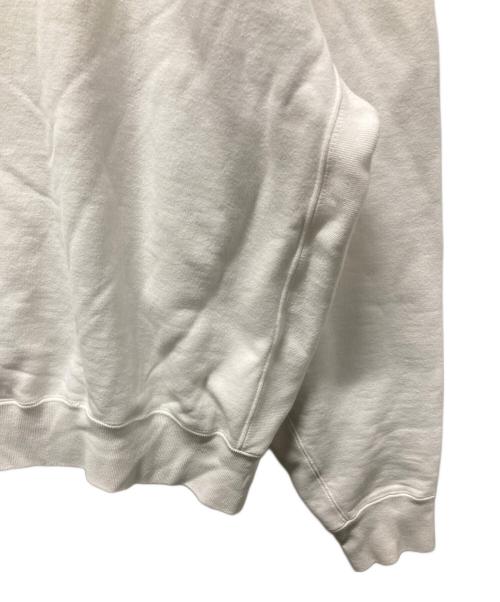 C.E（シーイー）C.E (シーイー) WASHED MD NOTHING CREW NECK プリントスウェット ホワイト サイズ:XLの古着・服飾アイテム