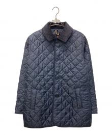 LAVENHAM（ラベンハム）の古着「DENSTON キルティングコート」｜ネイビー