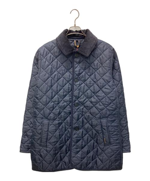 LAVENHAM（ラベンハム）LAVENHAM (ラベンハム) DENSTON キルティングコート ネイビー サイズ:42の古着・服飾アイテム